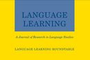 Language Learning - A Journal of Research in Language Studies